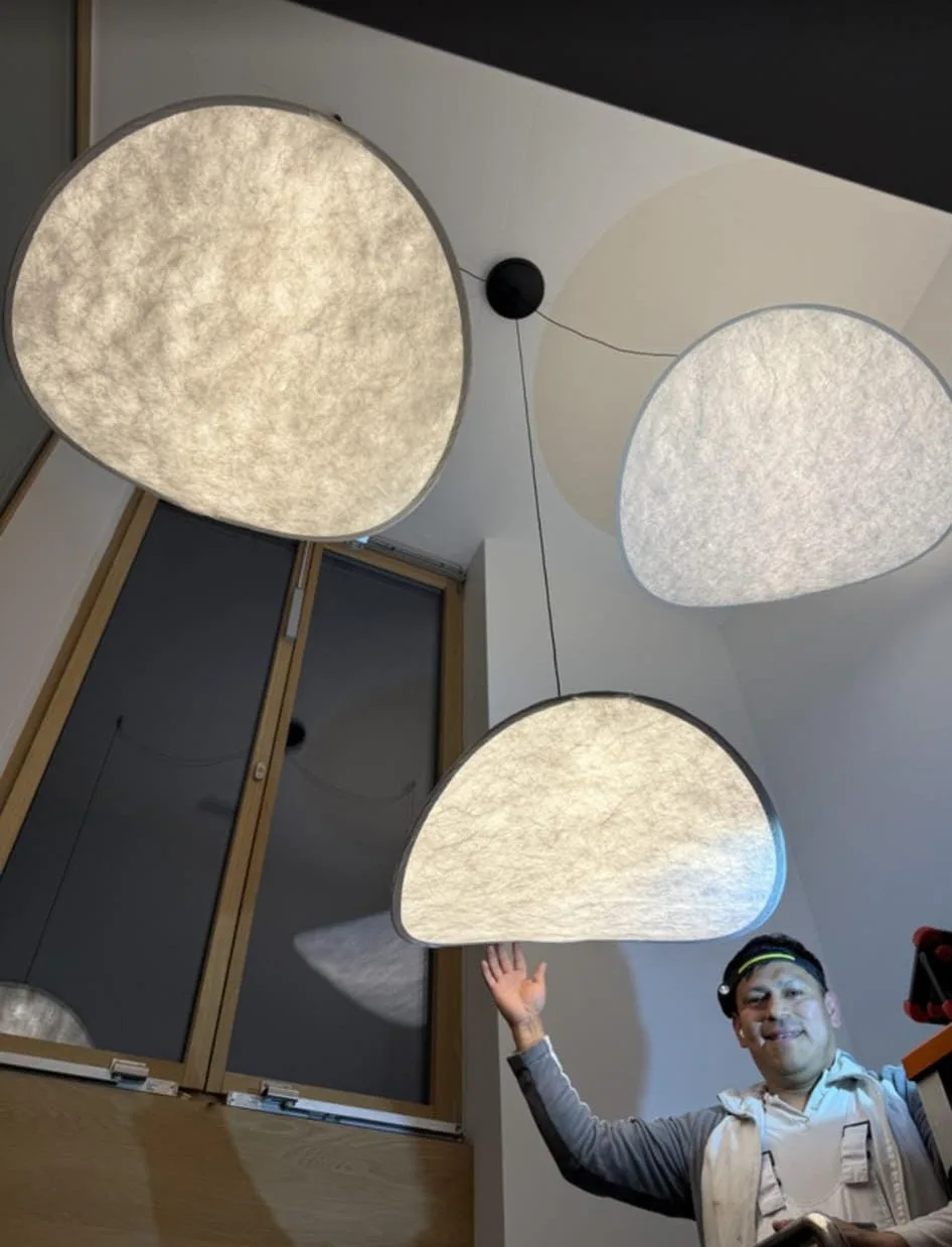 Installation de luminaires